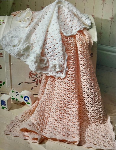 Baby shawl crochet - baby, for