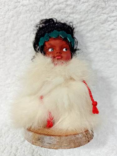 Vintage native indian doll - native,