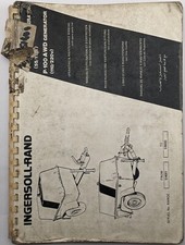 Ingersoll Rand P-100-A-WS Generator Operating & Maintenance Manual, 1985