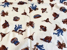 vtg Southwest Fabric Desert