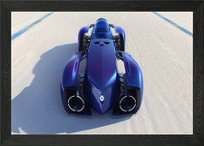Futuristic Blue Renault