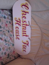 HOUSE SIGN, HAND PAINTED STYLE