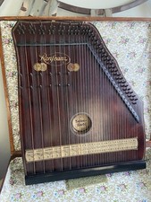 Antique Salon Harfe Zither