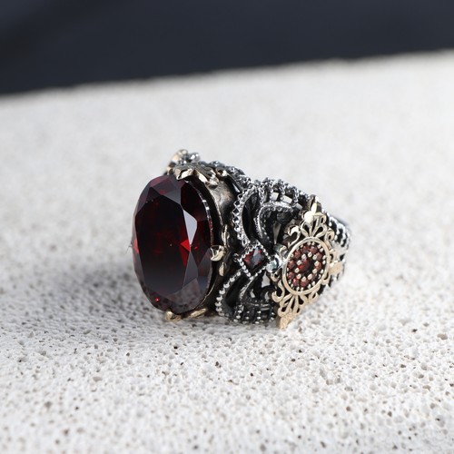 925 sterling silver garnet - 925,
