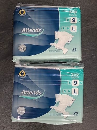 Attends slips regular large - slips,