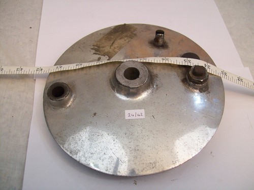 Norton front brake - brake, plate
