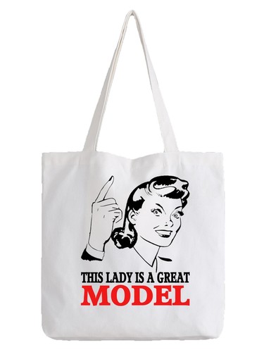Model player ladies - model, bag