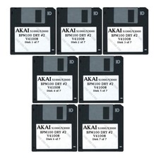 Akai S1000 / S3000 Set of