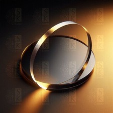 Clear Acrylic Plastic Circle Dia Disc Round Laser Cut Polished Finish Fast Ship