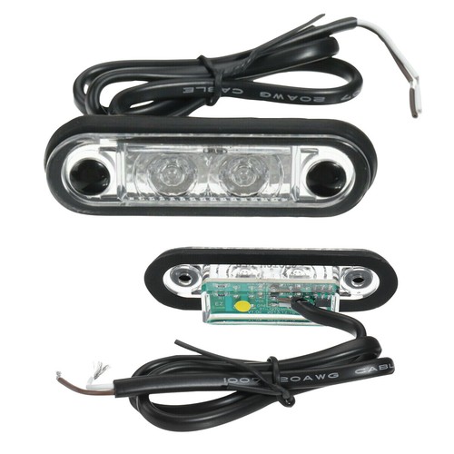 Amber hella style led flush - style,