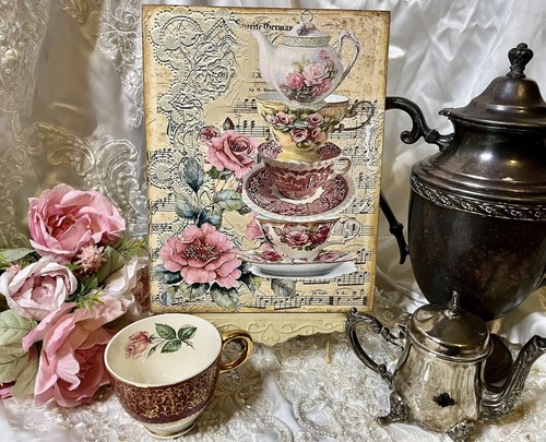 Tea cups stack and - tea, of