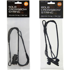 Crossbow Pistol Replacement String Spare for 50lb & 80lb Bows Includes End Caps