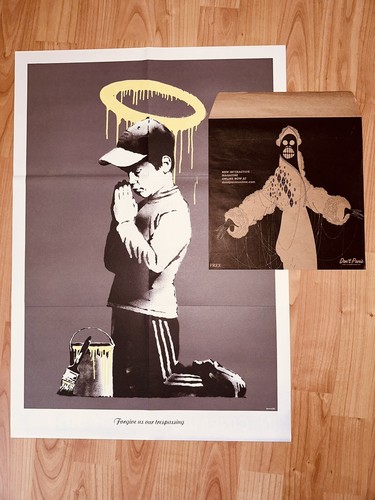 Banksy forgive our - “forgive,