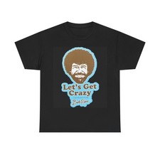 Bob Ross T-shirt Funny Vintage