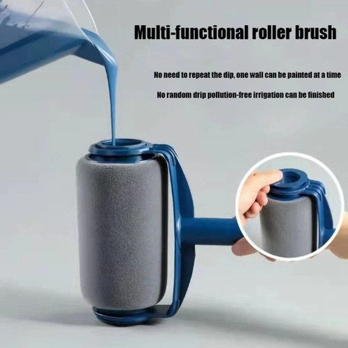 Paint runner roller - brush, set