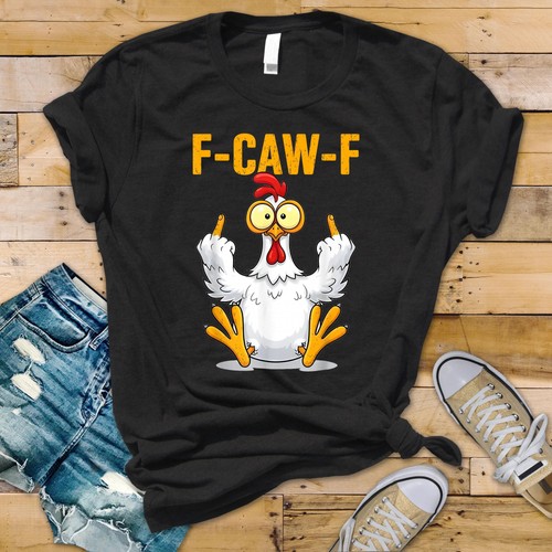 Caw shirt funny - -,