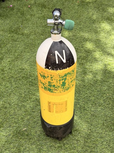 12l steel scuba cylinder - steel,