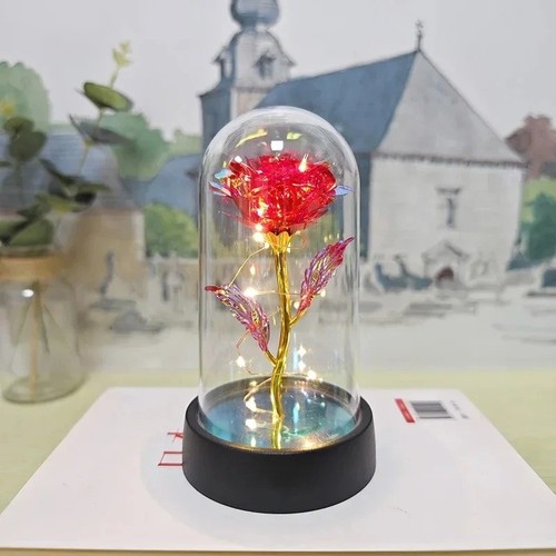 Galaxy forever rose flower led - galaxy,