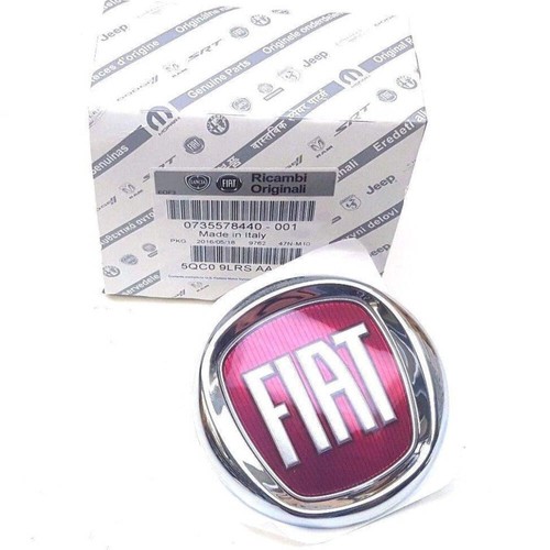 Badge front grille fiat - front, "fiat"