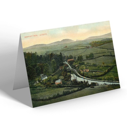 Notelet vintage wales - notelet,