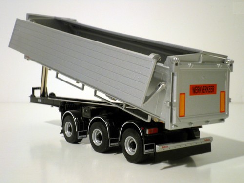 Asphalt sand trailer tipper - asphalt/sand, 3