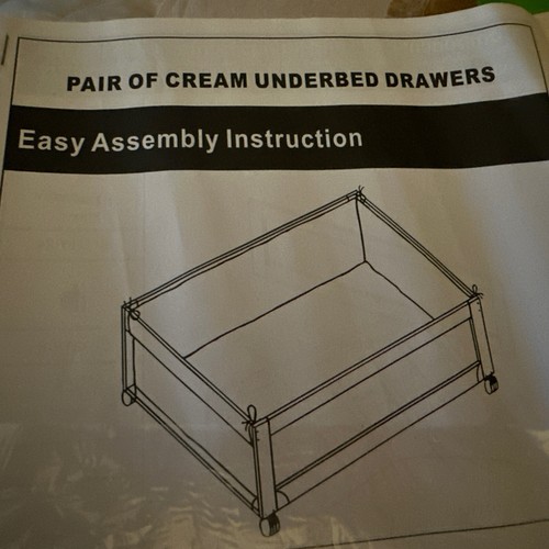 Argos pair under bed storage - argos,