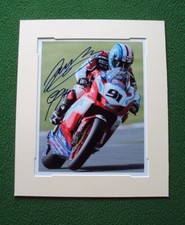 Leon Haslam 11"x13" Signed &