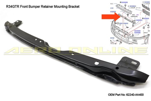 R34gtr front bumper retainer - front,