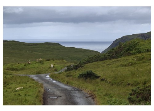 The road talisker - road, bay"