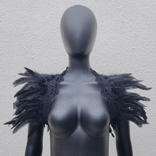 Feather Cape Shawl Fake Wing