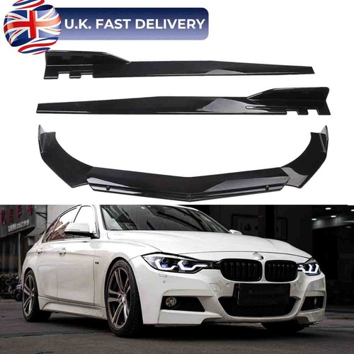 Gloss front bumper lip spoiler - gloss,