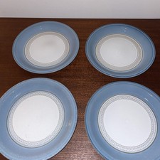 Set of 4 Denby Castille Blue Side Plates 7”