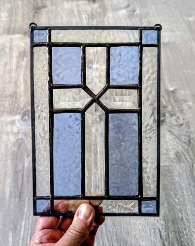 Stained glass cross window - stained,
