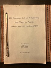LMI Techniques in Control