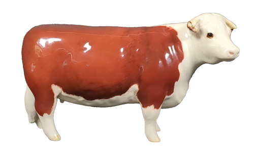 Beswick hereford bull figure - hereford,
