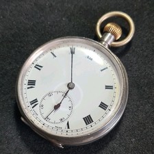 Antique Solid Silver Gents