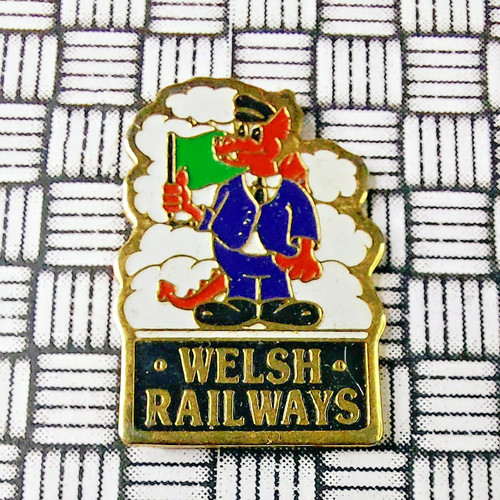 Welsh railways red dragon - welsh,
