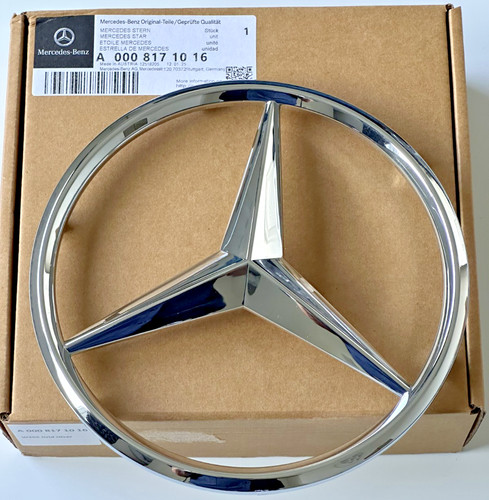 Mercedes benz chrome front - mercedes-benz,