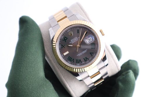Rolex datejust wimbledon - datejust, 'wimbledon'