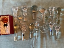Lot of 17 Vintage Crystal