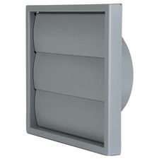 Extractor fan vent cover grey - cover,