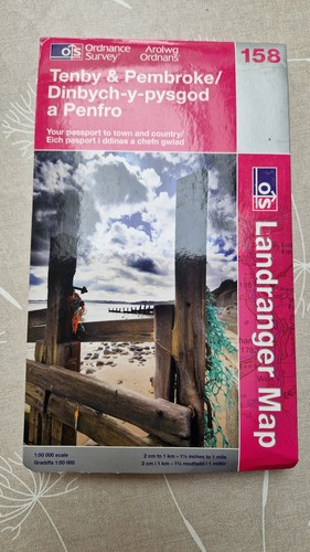 Landranger map 158 tenby - landranger,