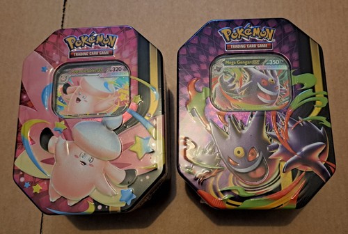 Sealed set mega gengar tin - set,