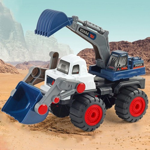 Excavator dump truck model - excavator/dump,