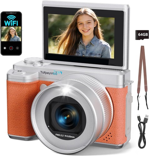 Digital camera 80mp - 5k, for