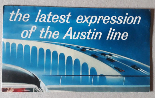 Austin range brochure 1960 - austin,