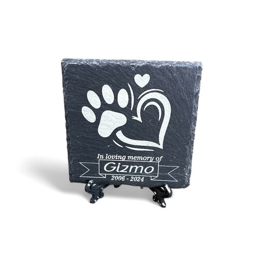 Memorial plaque slate - memorial,