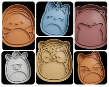 Squishmallows cookie cutters + insert, approx. 8cm