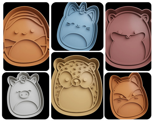 Squishmallows cookie cutters - , +