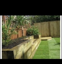 NEW TREATED TIMBER GARDEN
